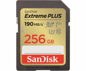 SanDisk Extreme PLUS SDXC 256GB 190MB/s V30 UHS-I