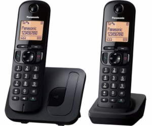 KX-TGC212 Dect Black + přídavné sluchátko