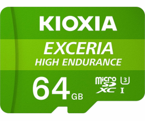 SDXC 64GB micro Kioxia EXCERIA HIGH ENDURANCE M303E, UHS-...