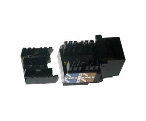 XtendLan Keystone jack RJ45, narážecí, CAT 6, UTP černý