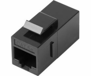 LANBERG FEED-THRU KEYSTONE CONNECTOR RJ45->RJ45 CAT.5E UTP  