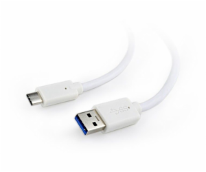 Gembird kábel USB 3.0 (AM) na USB 3.1 (CM), 3 m, biely