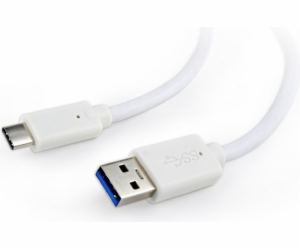 Gembird kabel USB 3.0 (AM) na USB 3.1 (CM), 0.5 m, bílý