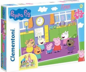 Clementoni Puzzle 40 patro prasátko Peppa