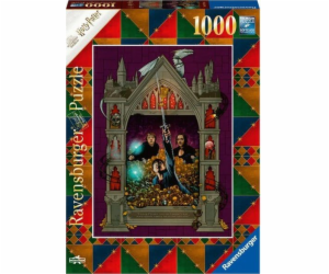 Puzzle Ravensburger 1 000 dílků Kolekce Harryho Pottera 4