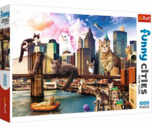 Puzzle Cats in New York 1000 dílků