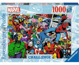 Puzzle 1000 dílků Challange Marvel