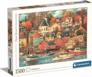 Puzzle 1500 dílků Vysoká kvalita, Přístav dobrých časů