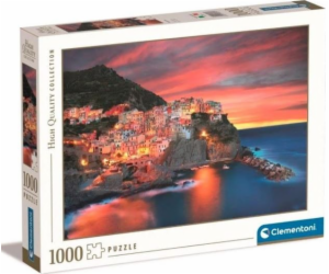 Puzzle 1000 dílků vysoké kvality, Manarola