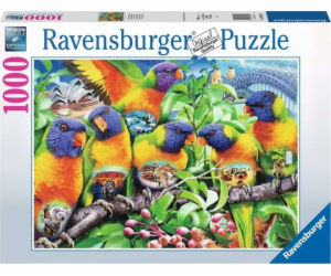 Ravensburger 2D puzzle 1000 kusů Země Lorikeet