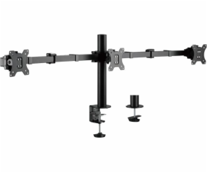 LOGILINK BP0107 Triple monitor mount 17–27inch arm length...