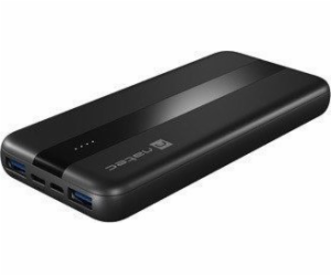 NATEC powerbanka TREVI SLIM Q 10000 mAh 2X USB QC3.0 + 1X...