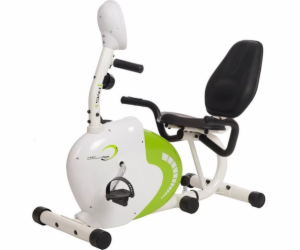 Horizontal magnetic bicycle white and green HMS R9259