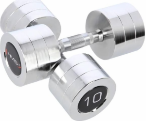 Chrome dumbbells 2x10 kg HMS CHD10