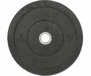 HMS Olympic Bumper Plate 5 Kg Black (CHTBR05)