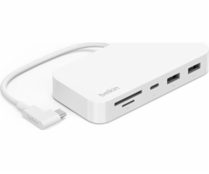 Belkin CONNECT USB-C 6-in-1 Multiport-Hub+ Holder INC011btWH