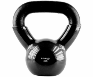 Kettlebell vinyl 6kg black HMS KNV06