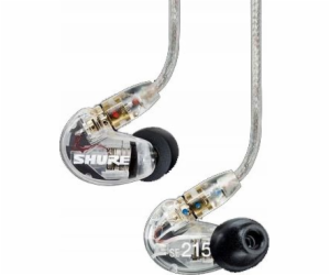 Shure SE215 Pro Headset Wired In-ear Stage/Studio Transpa...