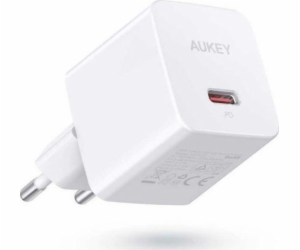 PA-Y20S White Mini Charger 1xUSB-C 20W PD Power Delivery