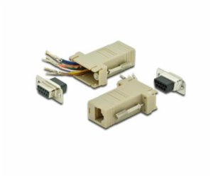 Digitus sériový adaptér,  RS 232 DB9, RJ45, Modular, DB9 ...