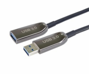 PremiumCord prodlužovací optický AOC kabel USB 3.0  A/Mal...