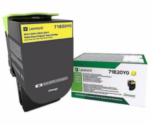 Lexmark toner pro CS/CX317, 417, 517 Yellow z programu Le...