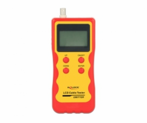 DeLOCK LCD tester kabelů RJ45 / RJ12 / BNC / USB