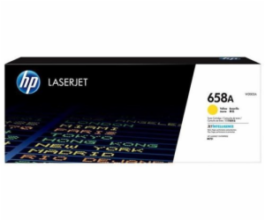 HP 658A Yellow LaserJet Toner Cartridge (6,000 pages)