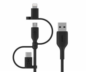 Belkin CAC001bt1MBK univerzální USB-A - Lightning/microUS...