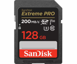 SanDisk extreme Pro SDXC 128GB UHS-I C10 U3 V30