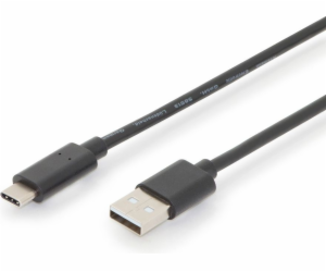 Digitus Připojovací kabel USB typu C, typ C na A M/M, 3,0...