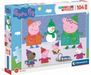 Clementoni Puzzle 104el Maxi Peppa Pig. Prasátko Peppa 23752