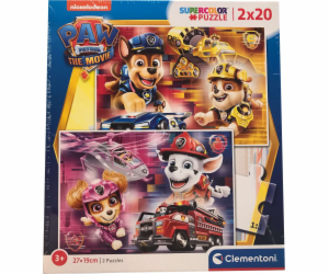 Clementoni Clementoni Puzzle 2x20 Paw Patrol The Movie