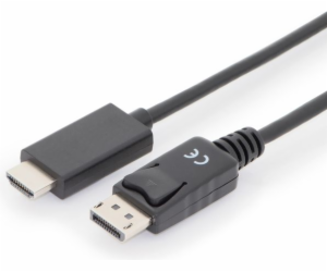 DIGITUS DisplayPort Adaptercable DP-HDMI Typ A 3m AK-3403...