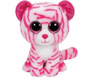 Maskot TY Beanie Boos Asia - růžový tygr 15 cm