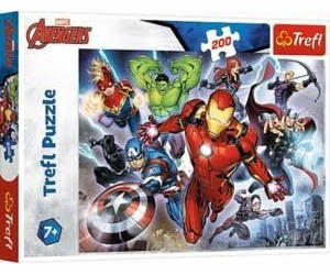 Puzzle 200 dílků Brave Avengers