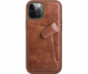 Kožené pouzdro Aoge Apple iPhone 12 Mini Brown