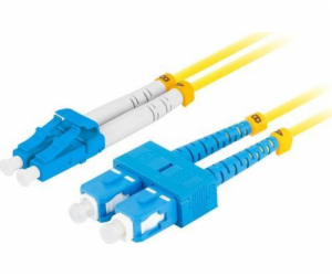 LANBERG optický patch cord SM SC/UPC-LC/UPC duplex 1m LSZ...