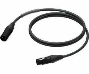 DMX AES / EBU kabel Samec XLR - Samice XLR, Highflex 3m