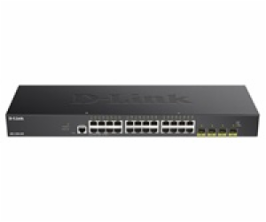 D-Link DGS-1250-28X 28-port Gigabit Smart Switch, 24x GbE...