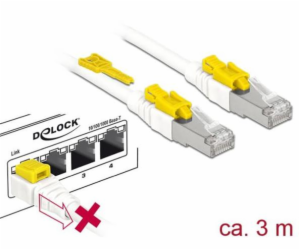 DeLOCK RJ45 Secure Cat. 6A, kabel