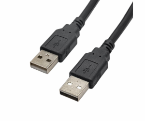 Akyga kabel USB A-A 1.8m/černá