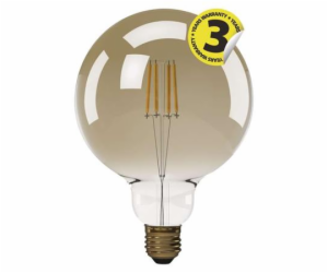 LED žárovka Vintage G125 4W E27 teplá bílá+