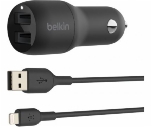 Belkin CCD001bt1MBK Belkin 24W Duální USB-A nabíječka do ...