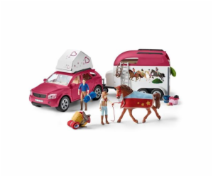 Schleich Horse Club        42535 Abenteuer m.Auto u.Pferd...