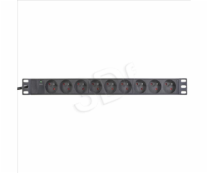 Alantec PZ091U3M power extension 3 m 9 AC outlet(s) Indoo...