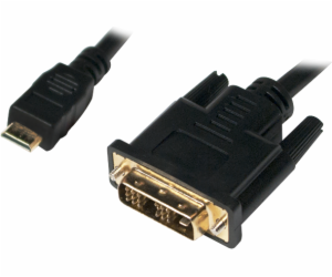 LogiLink HDMI Mini - DVI-D kabel 2m černý (CHM004)