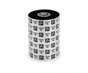 Zebra Wax Ribbon, 83mmx450m, 2300; Standard, 25mm core, 1...