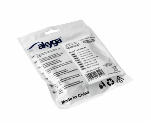 Akyga USB A-MicroB 1.0m/černá  