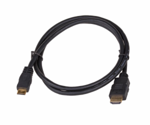 Akyga Kabel HDMI 1.4 (M)/mini-HDMI 1.4 (M), 1m